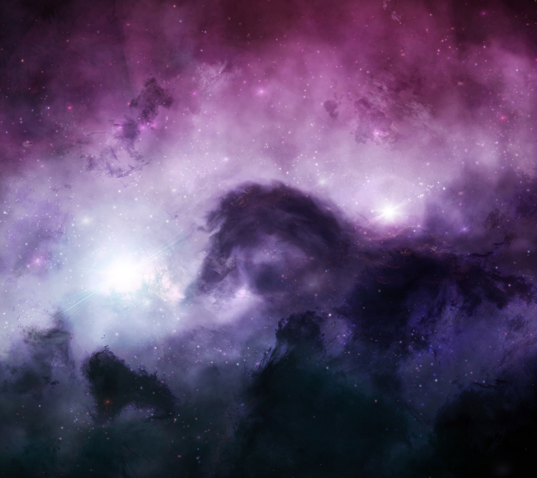 Das Dark Universe Wallpaper 1080x960
