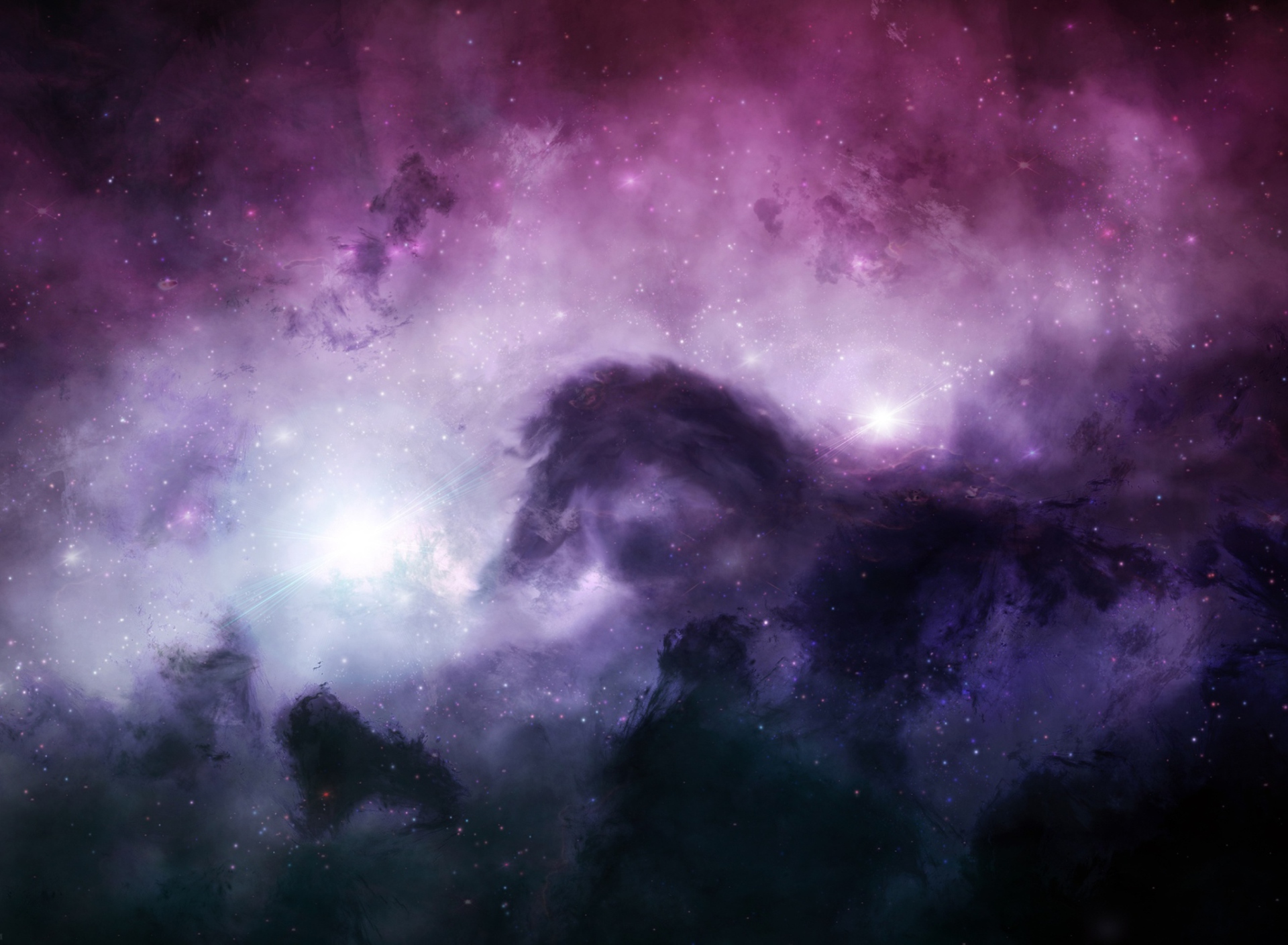 Screenshot №1 pro téma Dark Universe 1920x1408