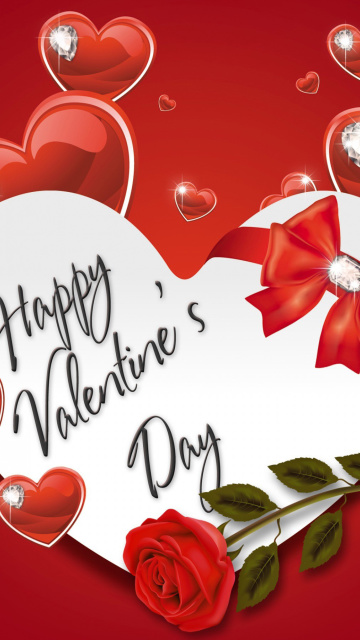 Valentines Day Present wallpaper 360x640