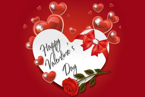 Valentines Day Present wallpaper 480x320