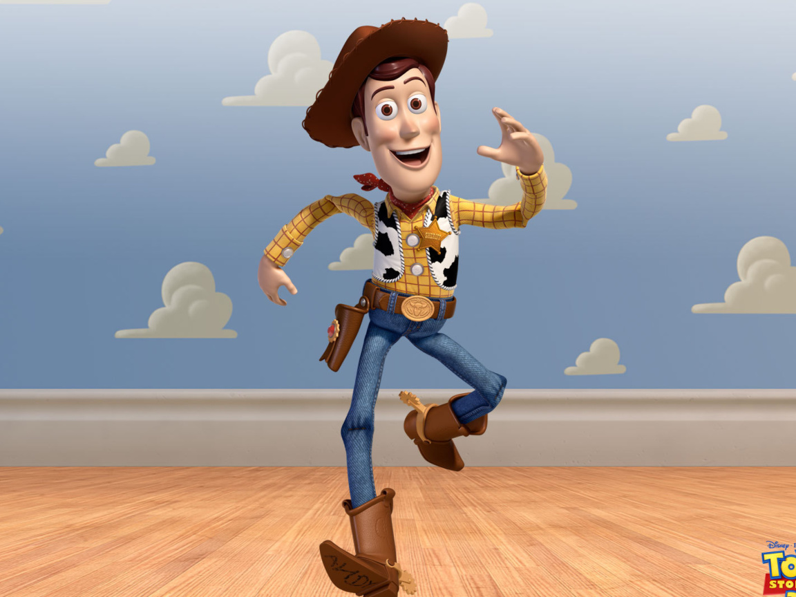 Das Cowboy Woody in Toy Story 3 Wallpaper 1152x864