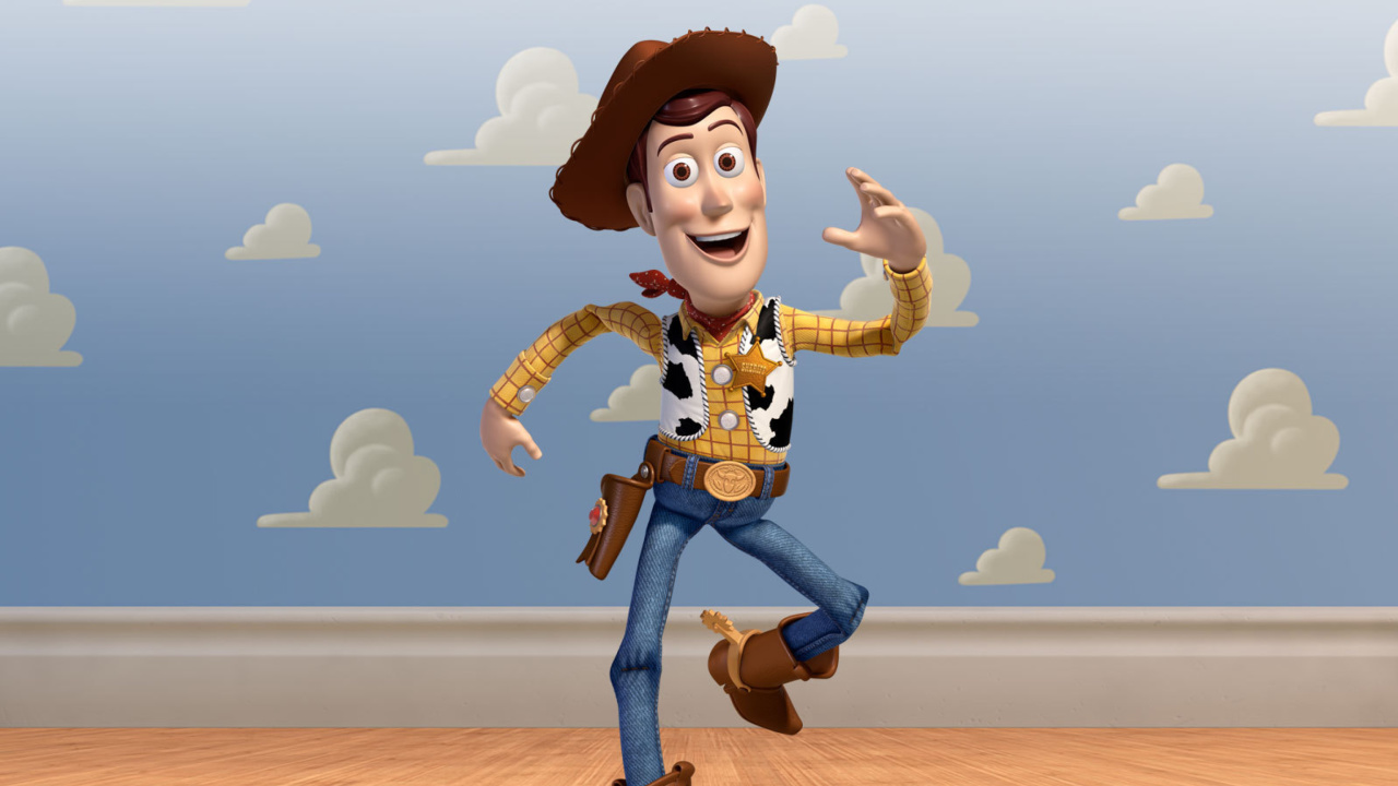 Cowboy Woody in Toy Story 3 papel de parede para celular para Desktop 1280x...