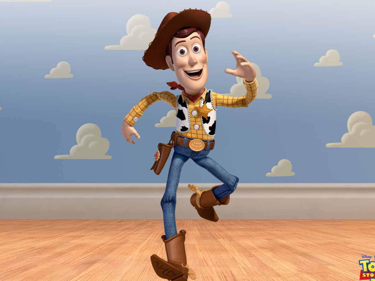 Cowboy Woody in Toy Story 3 wallpaper 1280x960