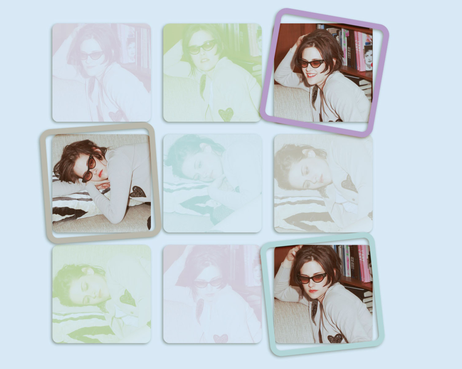 Kristen Stewart Wearing Glasses wallpaper 1600x1280