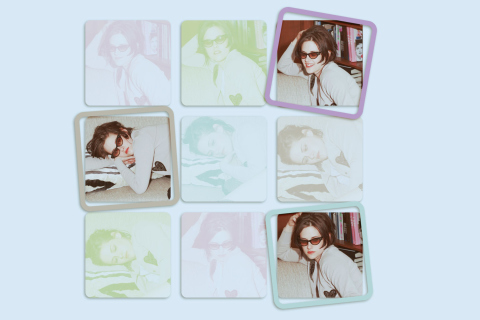 Kristen Stewart Wearing Glasses wallpaper 480x320