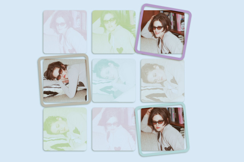 Fondo de pantalla Kristen Stewart Wearing Glasses 480x320