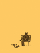 Batman Feeding Bats screenshot #1 132x176