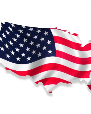 Usa Flag Map sfondi gratuiti per iPhone 6 Plus