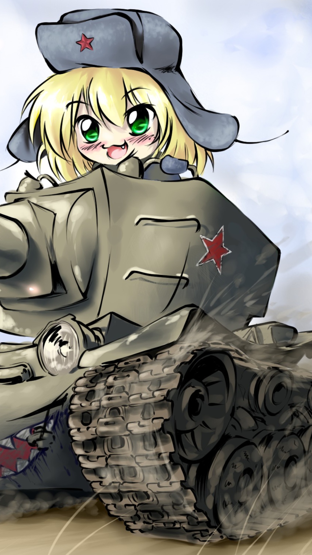 Обои Tank Girl 1080x1920
