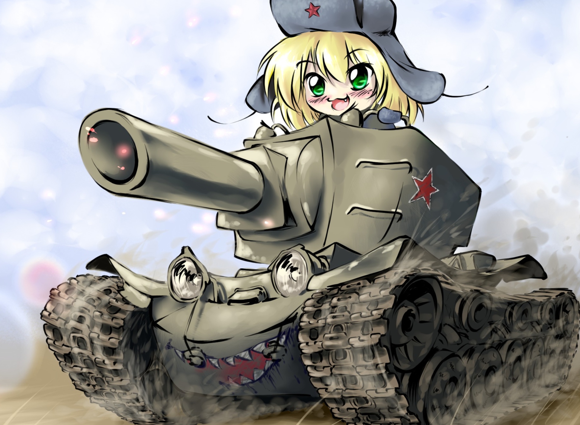 Обои Tank Girl 1920x1408