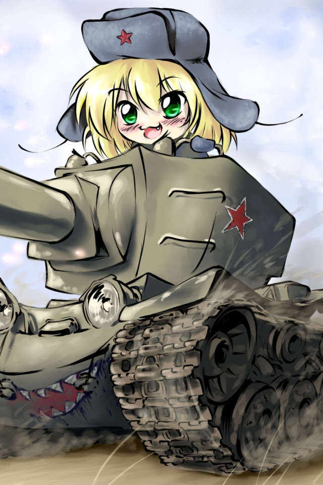 Tank Girl wallpaper 640x960