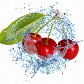 Cherry Splash sfondi gratuiti per iPad mini