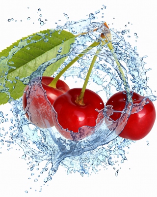 Cherry Splash - Obrázkek zdarma pro iPhone 6