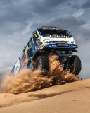 Das Rally Dakar Kamaz Truck Wallpaper 128x160