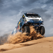 Das Rally Dakar Kamaz Truck Wallpaper 208x208