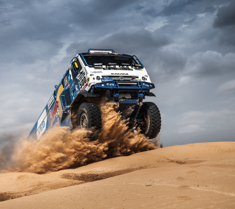 Fondo de pantalla Rally Dakar Kamaz Truck 960x854