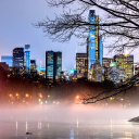 New York Central Park wallpaper 128x128