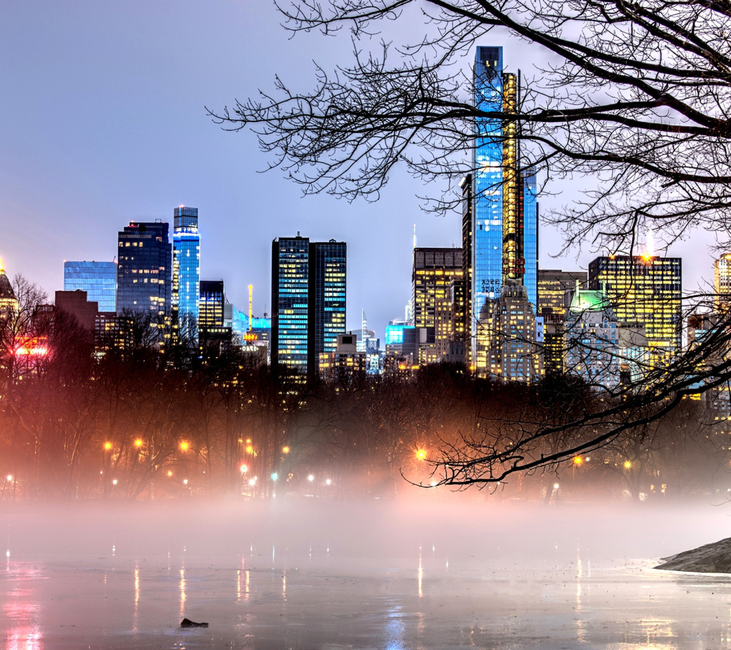 Fondo de pantalla New York Central Park 1440x1280