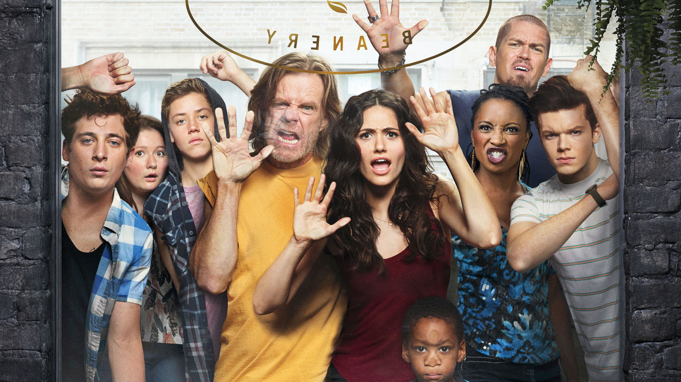 Sfondi Shameless Gallagher Family 1366x768