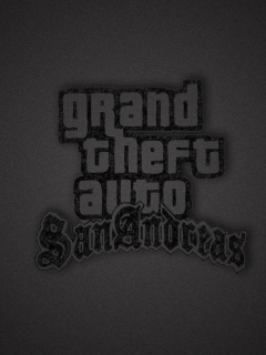Grand Theft Auto San Andreas wallpaper 240x320