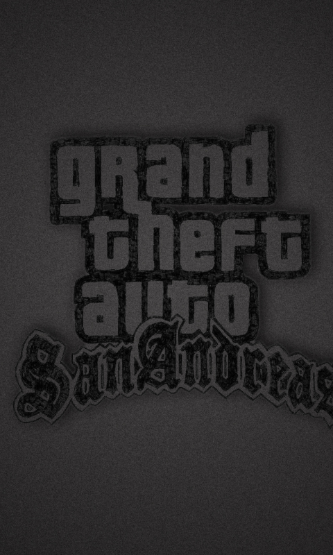 Обои Grand Theft Auto San Andreas 480x800