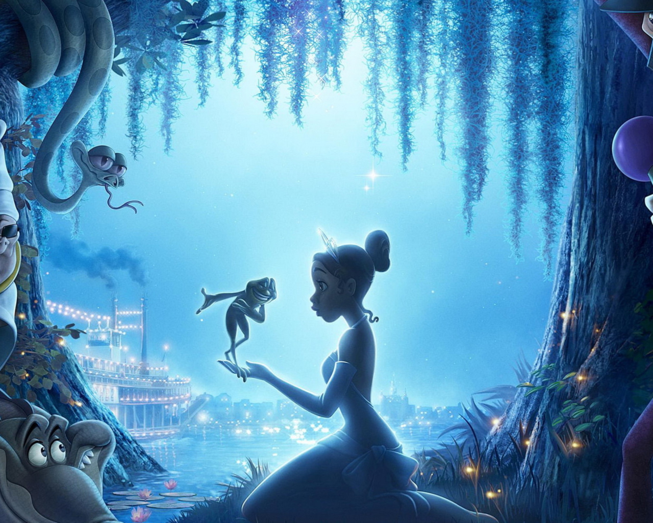 The Princess And The Frog wallpaper 1280x1024