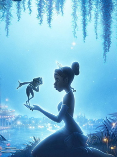 Das The Princess And The Frog Wallpaper 240x320