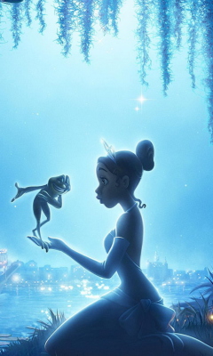 Das The Princess And The Frog Wallpaper 240x400