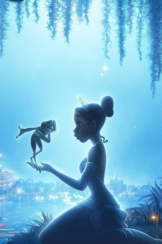 Das The Princess And The Frog Wallpaper 320x480