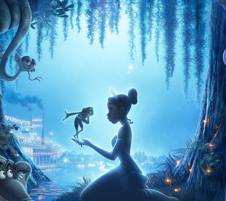 The Princess And The Frog wallpaper 960x854