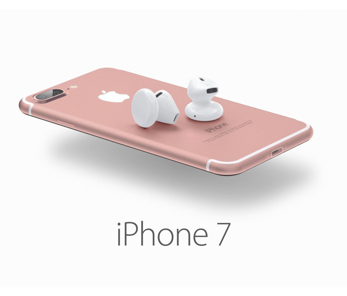 Обои Apple iPhone 7 32GB Pink 1200x1024