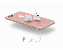 Das Apple iPhone 7 32GB Pink Wallpaper 220x176