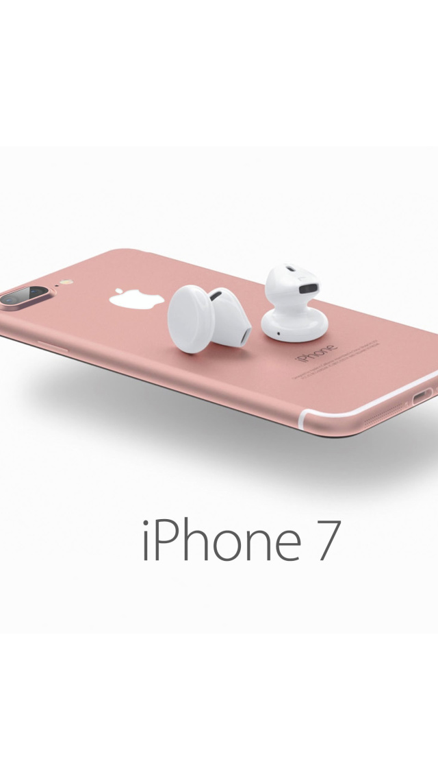 Das Apple iPhone 7 32GB Pink Wallpaper 640x1136