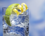 Das Gin And Tonic Cocktail Wallpaper 176x144