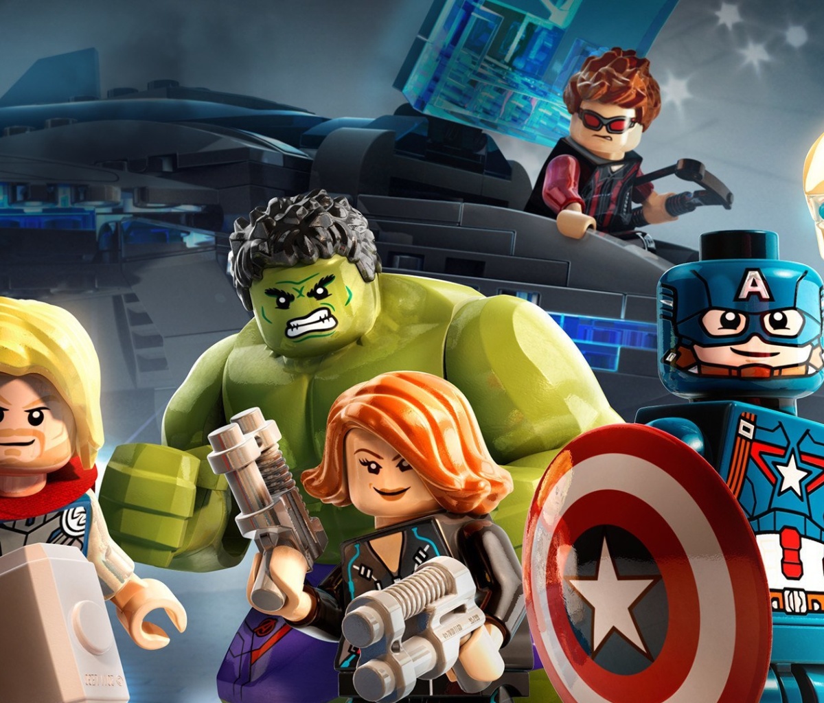 Sfondi Lego Marvels Avengers 1200x1024
