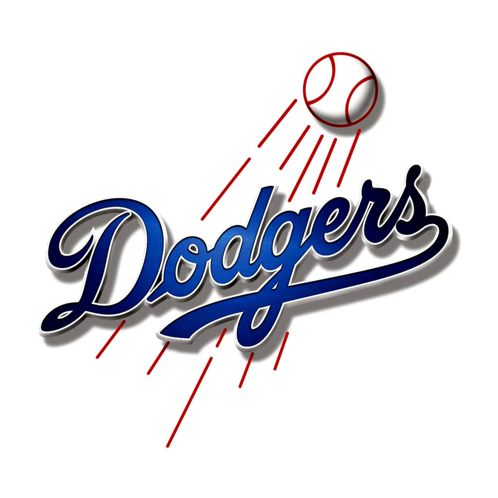 Das Los Angeles Dodgers Baseball Wallpaper 1024x1024
