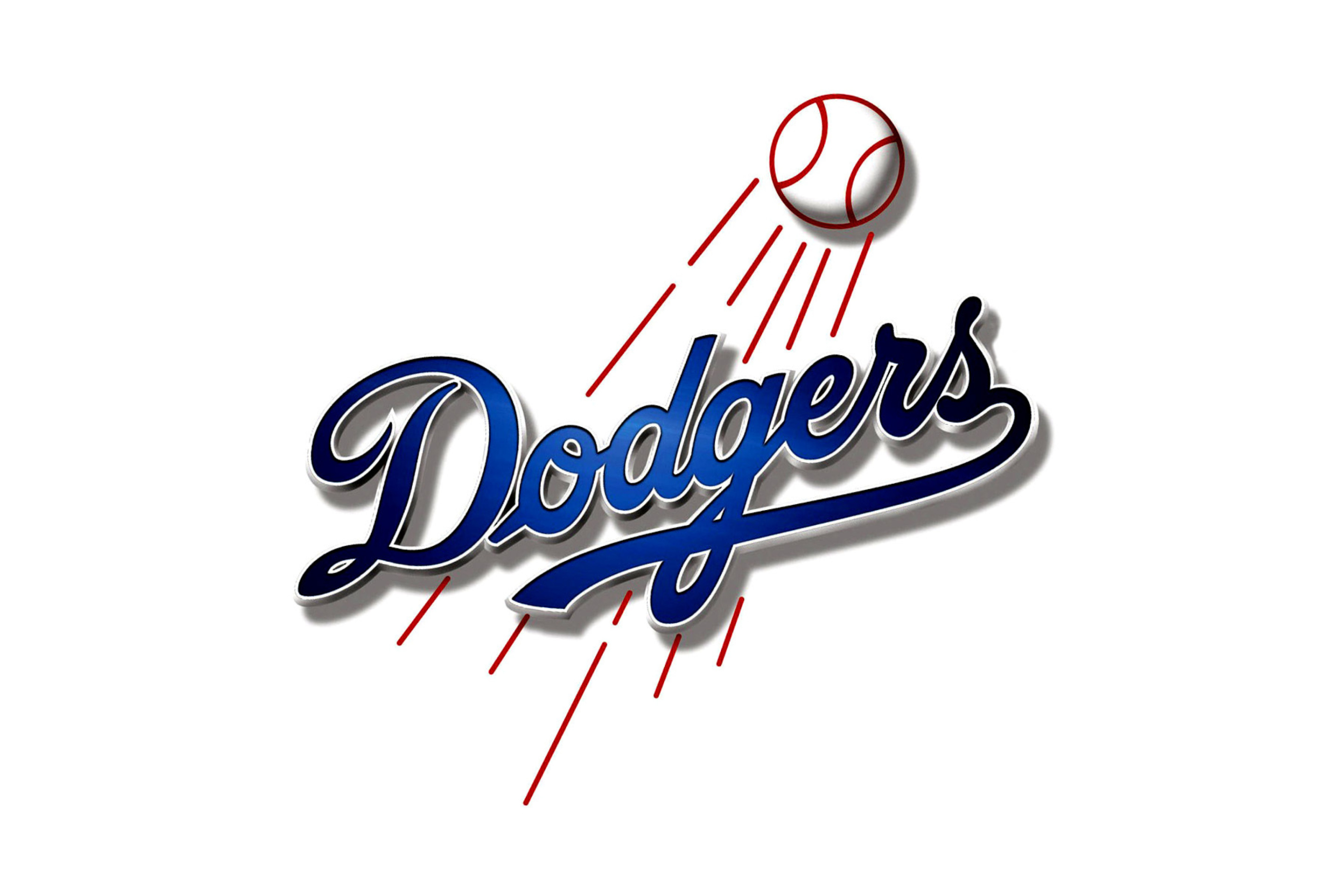 Обои Los Angeles Dodgers Baseball 2880x1920
