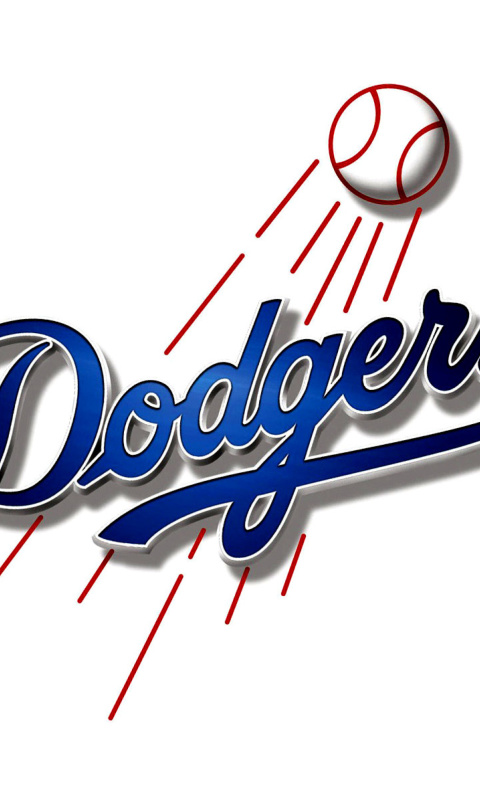 Обои Los Angeles Dodgers Baseball 480x800
