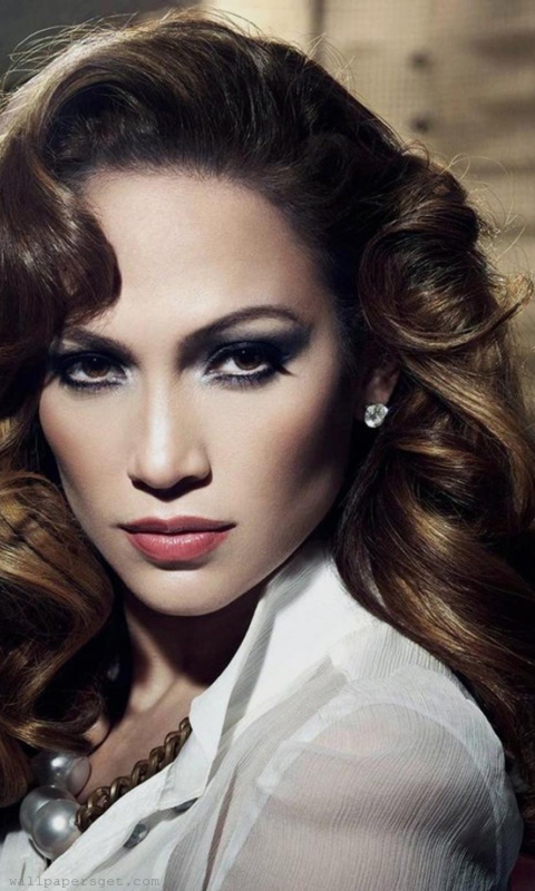 Fondo de pantalla Jennifer Lopez 480x800