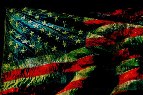 American Flag wallpaper 480x320