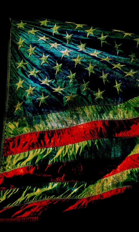 American Flag wallpaper 480x800