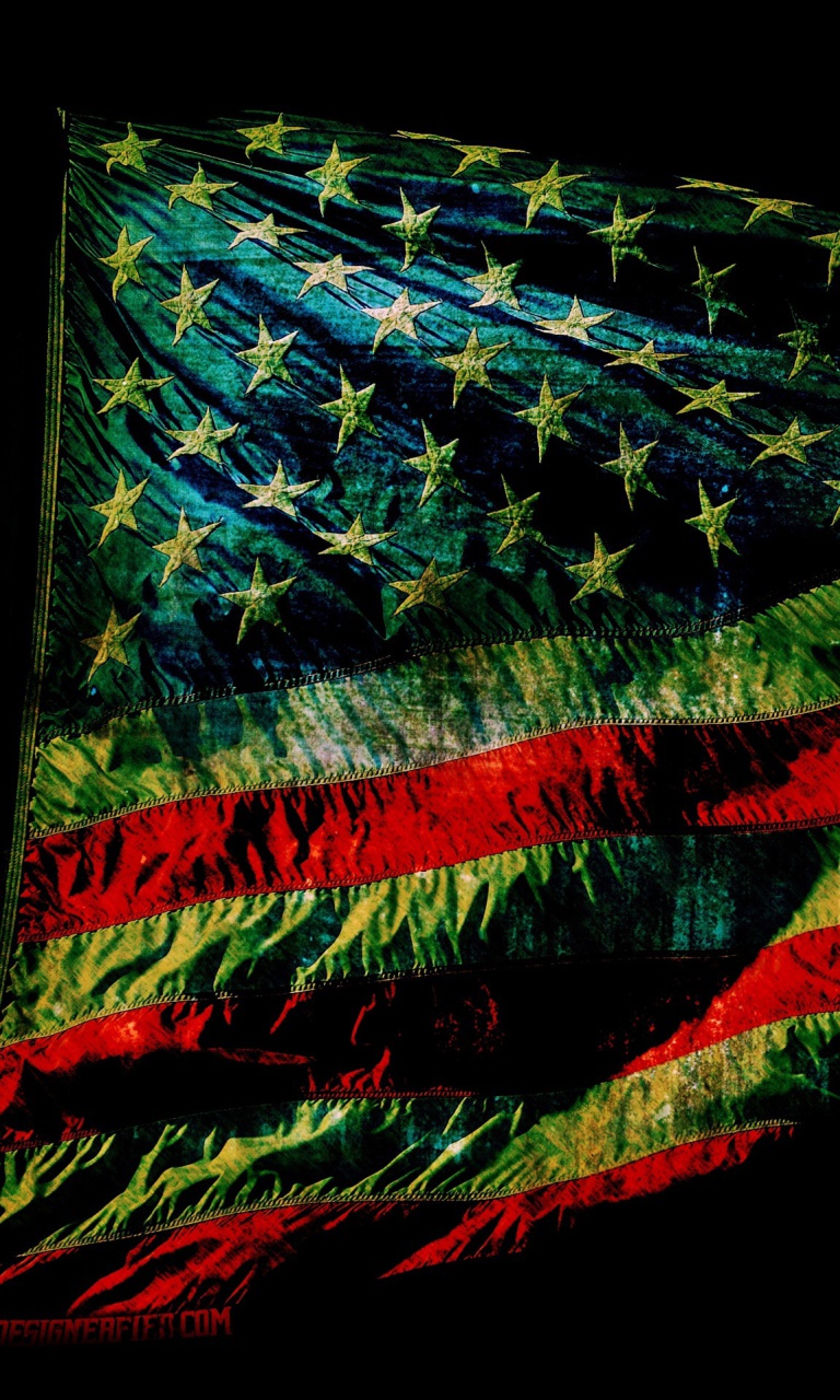 Das American Flag Wallpaper 768x1280
