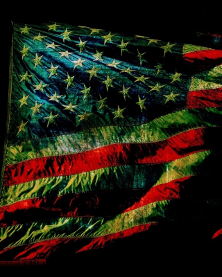 American Flag - Obrázkek zdarma pro 320x480