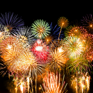 Fireworks - Obrázkek zdarma pro iPad