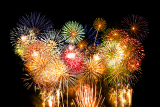 Fireworks Background for Android, iPhone and iPad