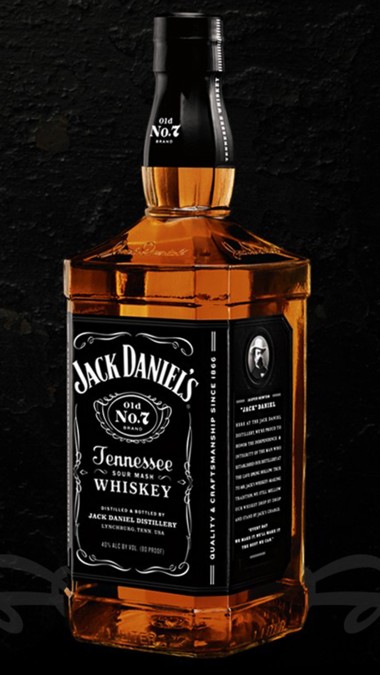Fondo de pantalla Jack Daniels 750x1334