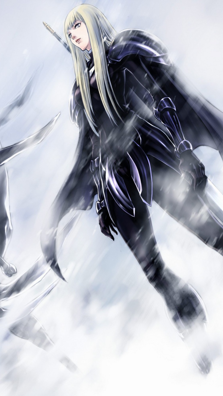 Jian Huang - Zerochan Anime Image in Claymore wallpaper 750x1334