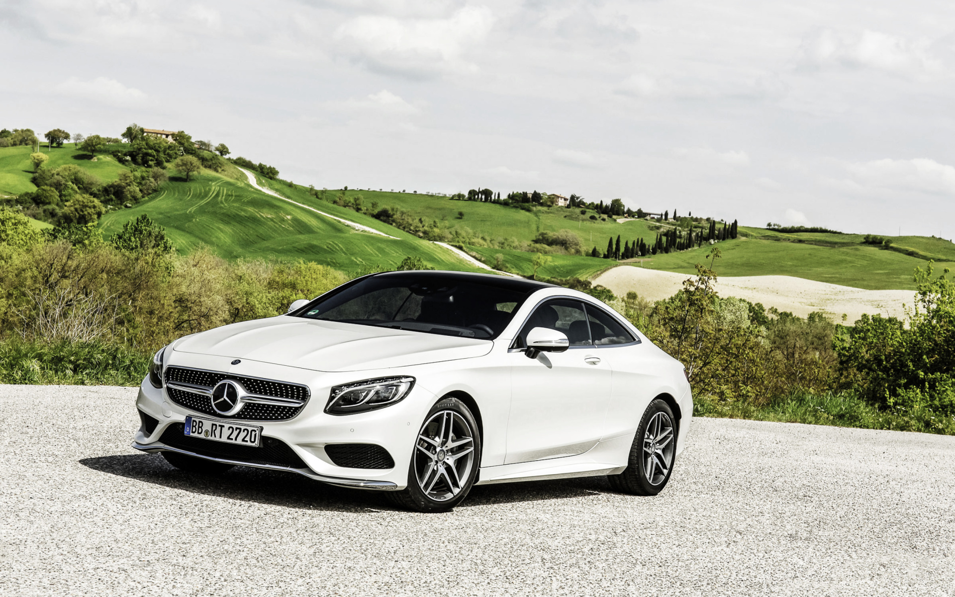 Mercedes Benz S Class Coupe wallpaper 1920x1200