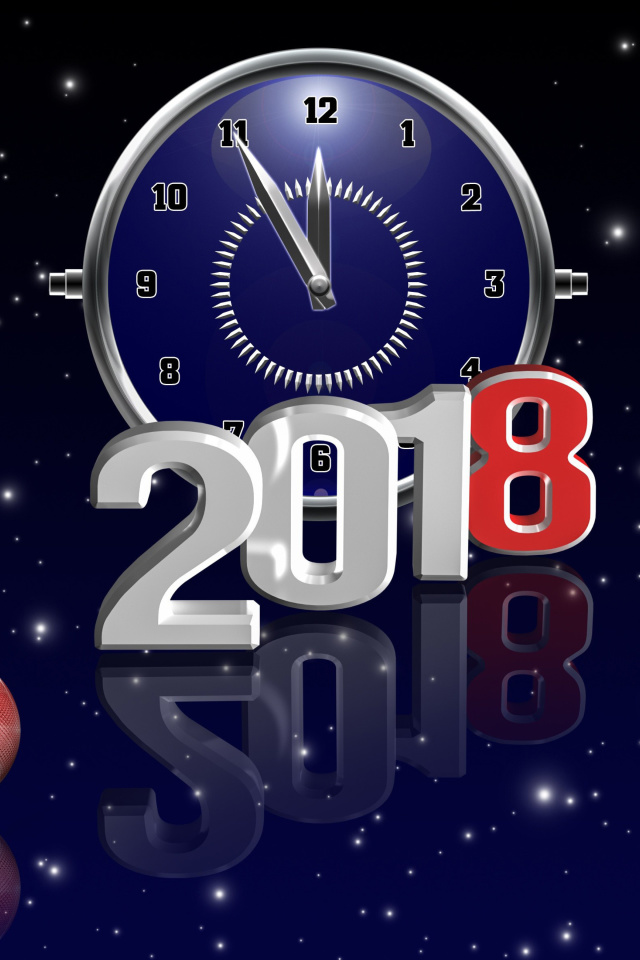 Sfondi 2018 New Year Countdown 640x960