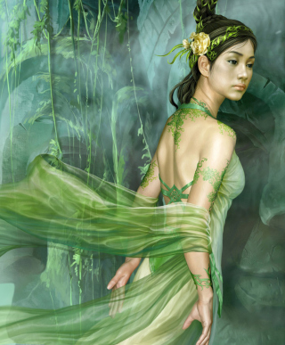 Green Princess - Fondos de pantalla gratis para LG Chocolate Touch